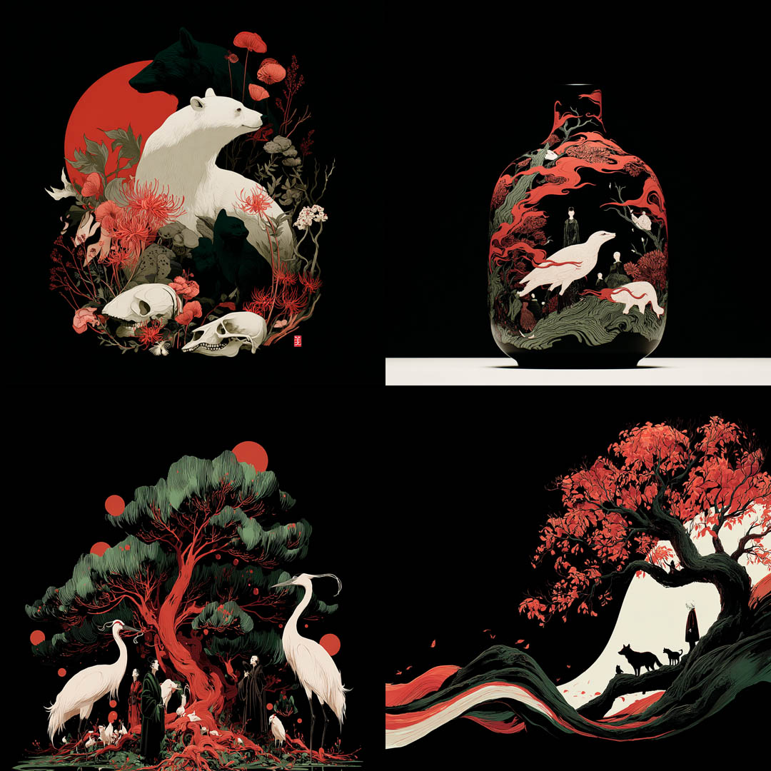 Crimson Noir Fauna