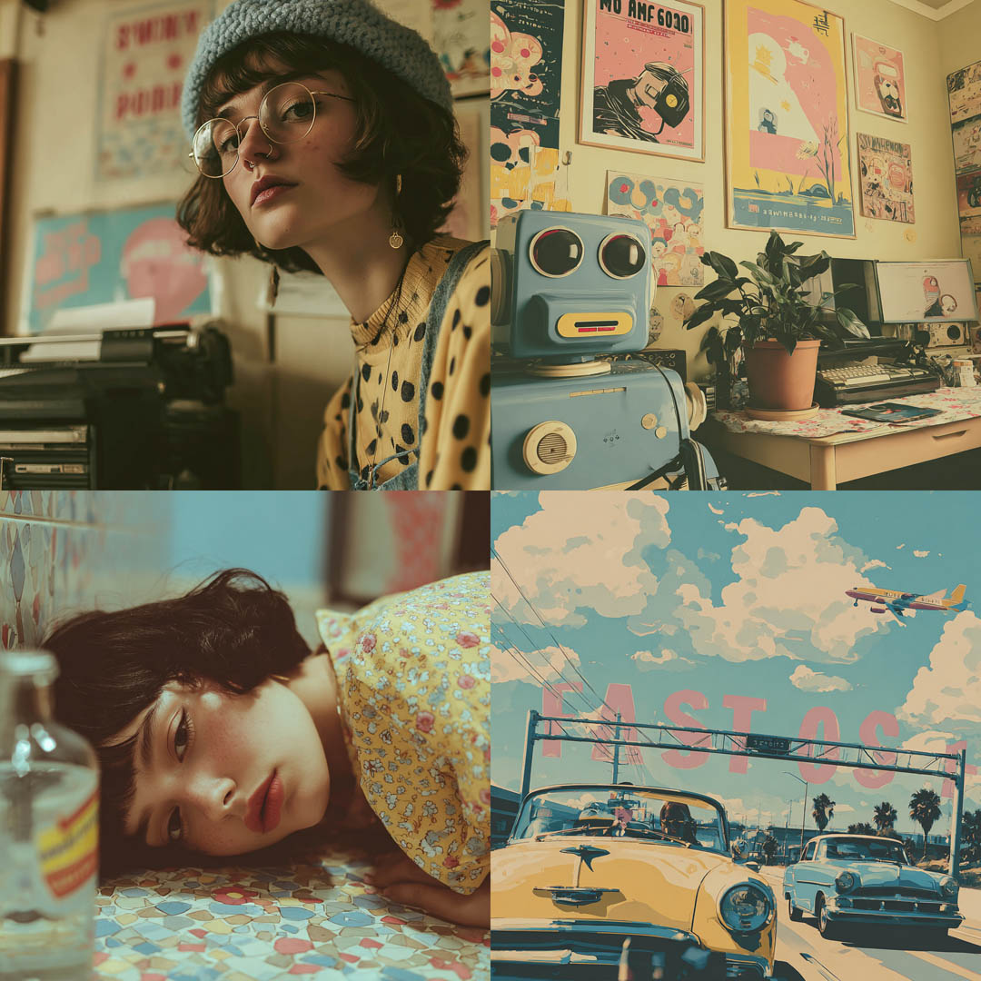 Retro Pastel Reverie