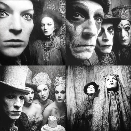 Theatrical Monochrome Portraiture