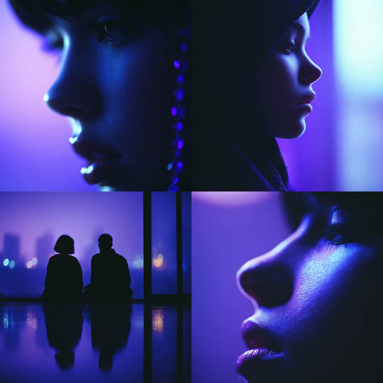 Neon Dream Portraiture