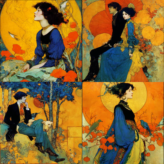 Art Nouveau Romanticism