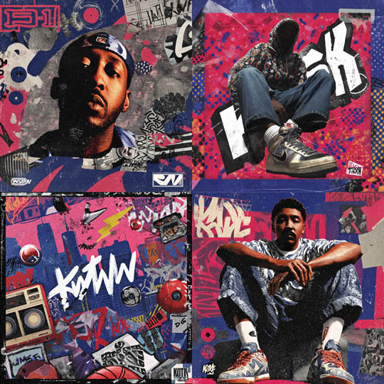 Urban Graffiti Collage