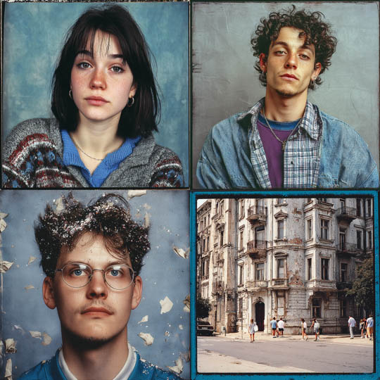 Gritty Retro Portraiture