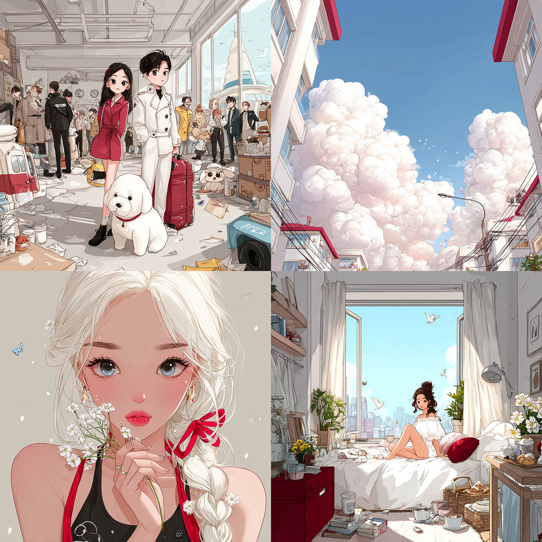Airy Pastel Anime