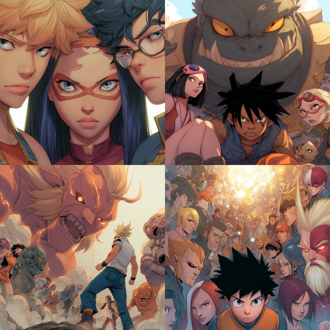 Modern Anime Illustration