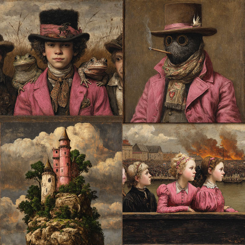Steampunk Surrealist Portraiture
