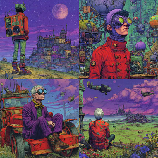 Psychedelic Graphic Novel