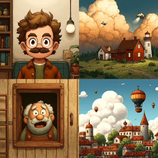 Cartoon Village Adventure