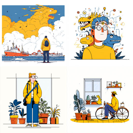 Playful Modern Minimalism