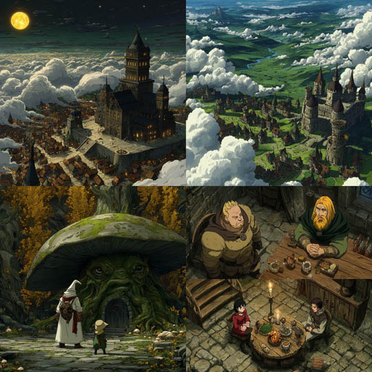 Fantasy Medieval Illustrations