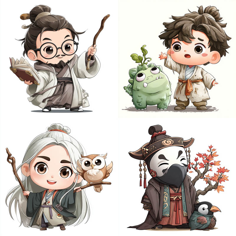 Chibi Anime Illustration