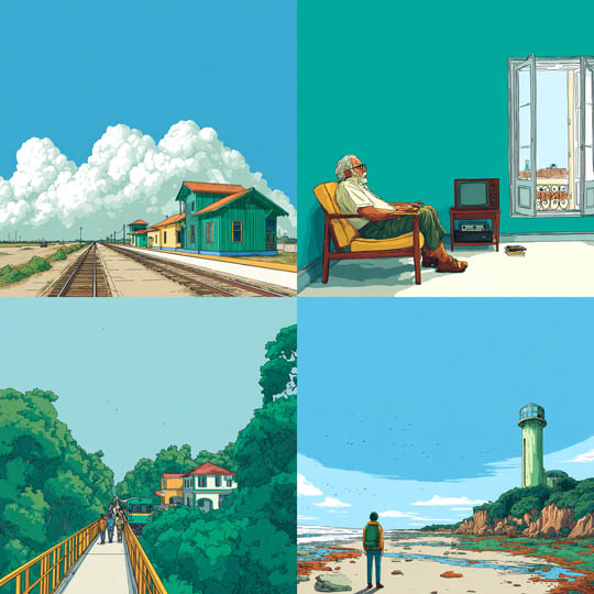 Minimalist Storybook Realism