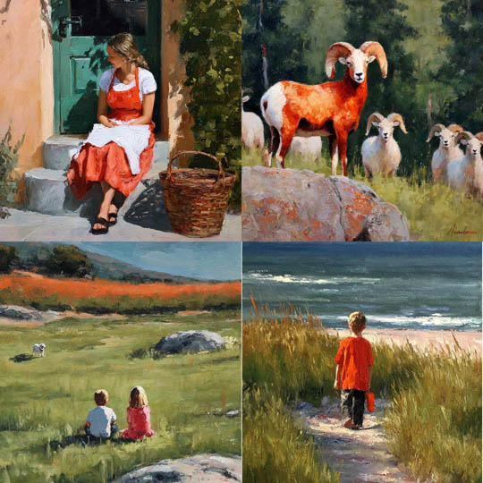 Pastoral Impressionist Realism
