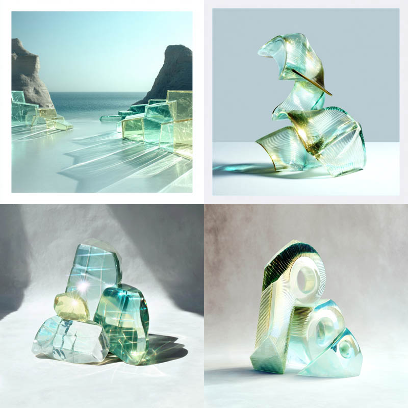 Translucent Photorealistic Glass Sculpture