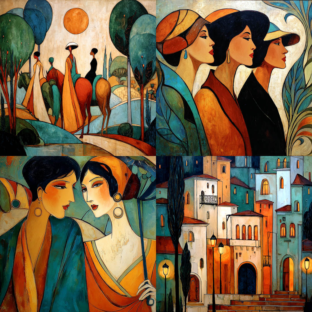 Modernist Figurative Cubism