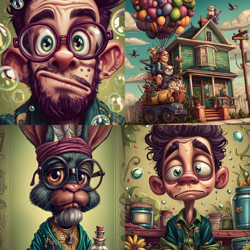 Whimsical Fantasy Character Designs