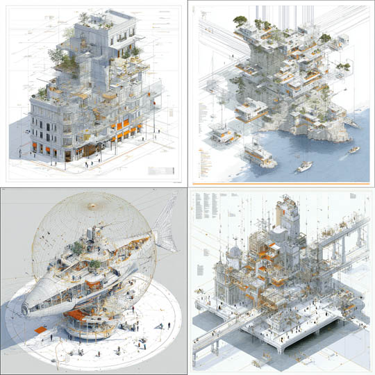 Architectural Isometric Dreams