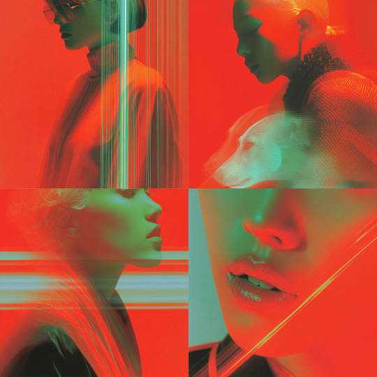 Neon Photonic Portraits