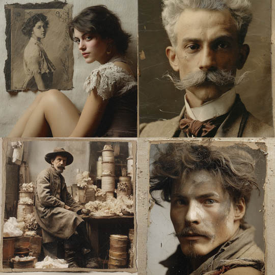 Antique Portrait Realism