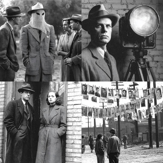 Noir Monochrome Cinema