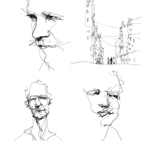 Continuous Line Sketches