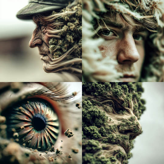 Organic Surreal Portraiture
