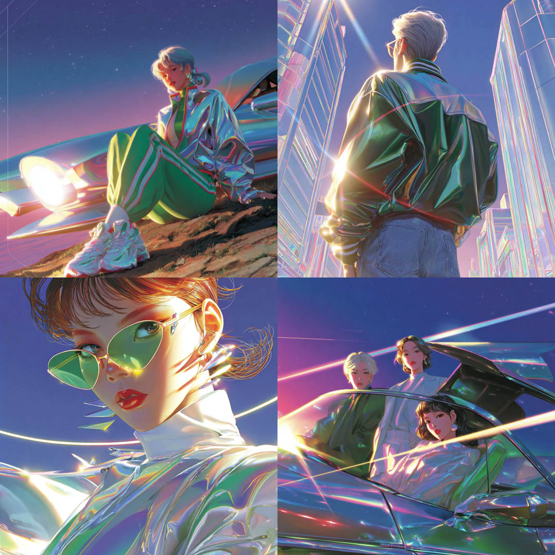 Neon Retro-Future