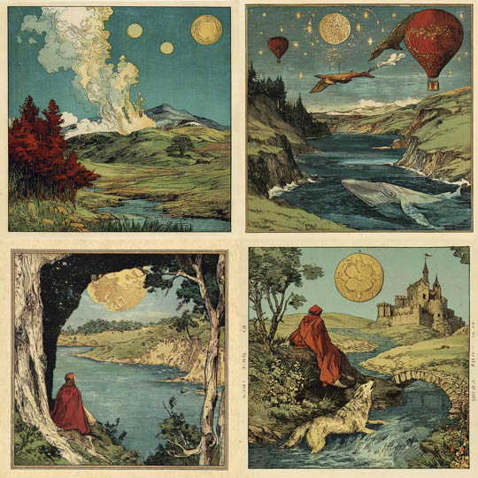 Victorian Storybook Engrave