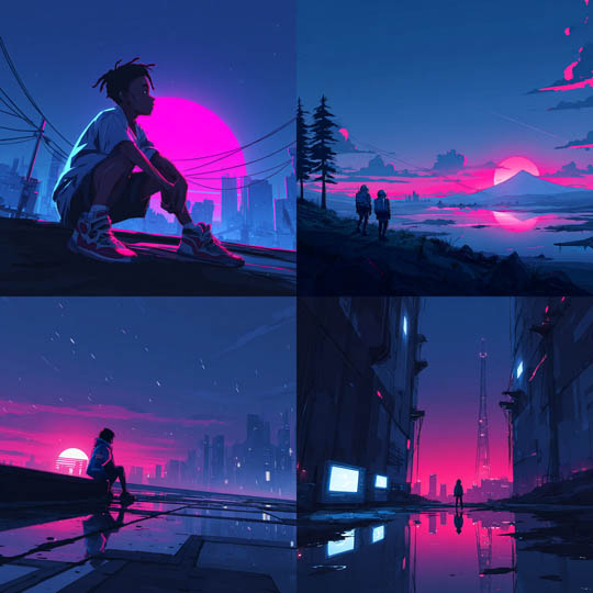 Neon Dusk Cyberpunk