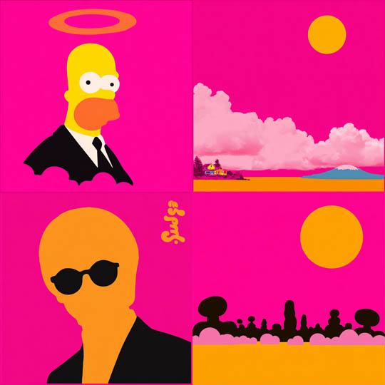 Pop Surreal Neon Minimalism