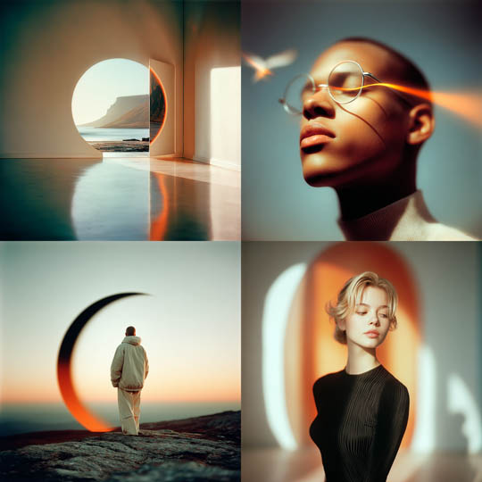 Minimalist Light Portal