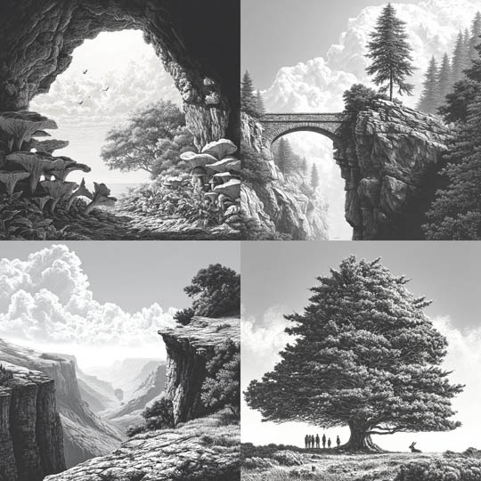 Monochrome Landscapes