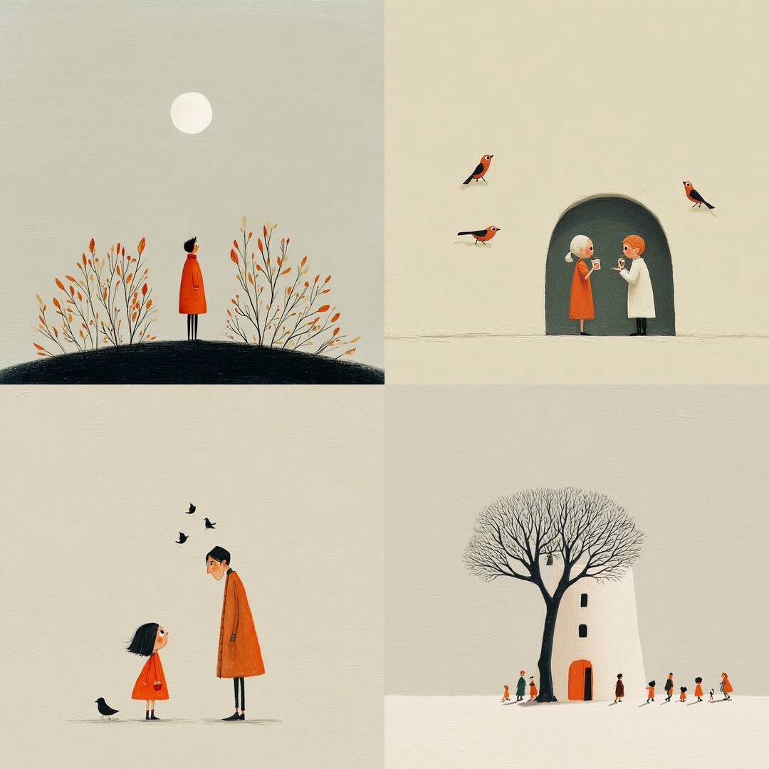 Minimal Autumn Whimsy