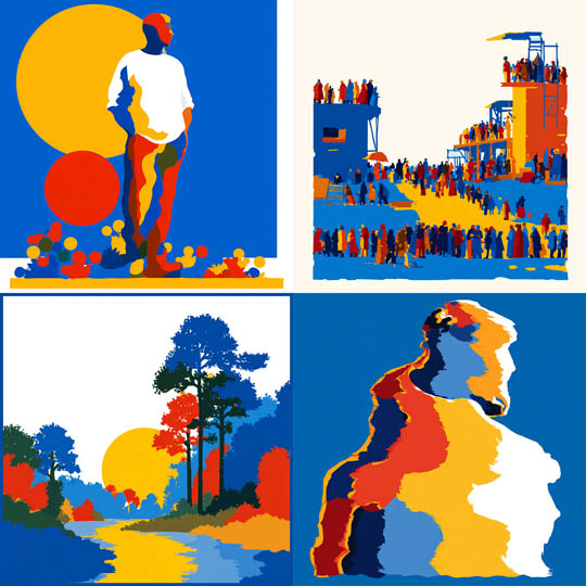 Flat Spectrum Posters