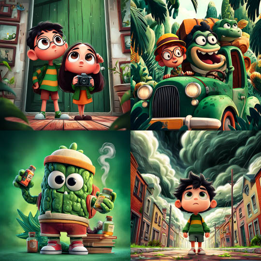 Playful 3D Cartoon Adventure