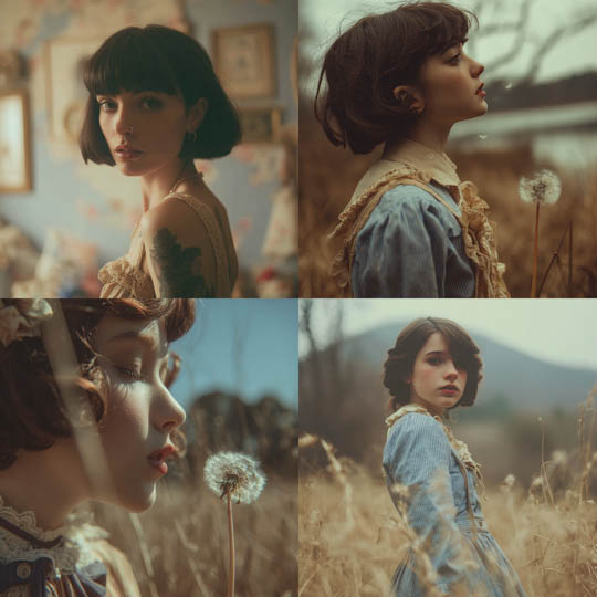 Cinematic Cottagecore Portraits