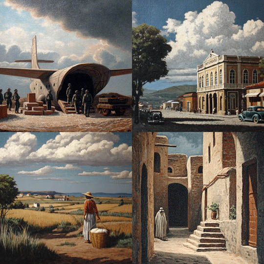 Mid-Century Realist Painting