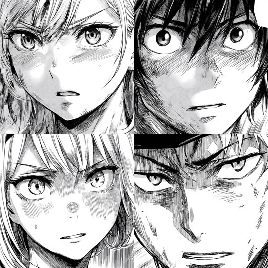 Dramatic Manga Closeups