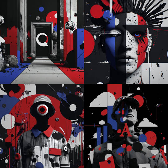 Avant-Garde Graphic Abstraction