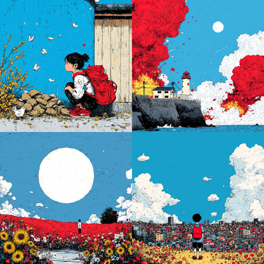 Bold Pop Art Comic Illustrations