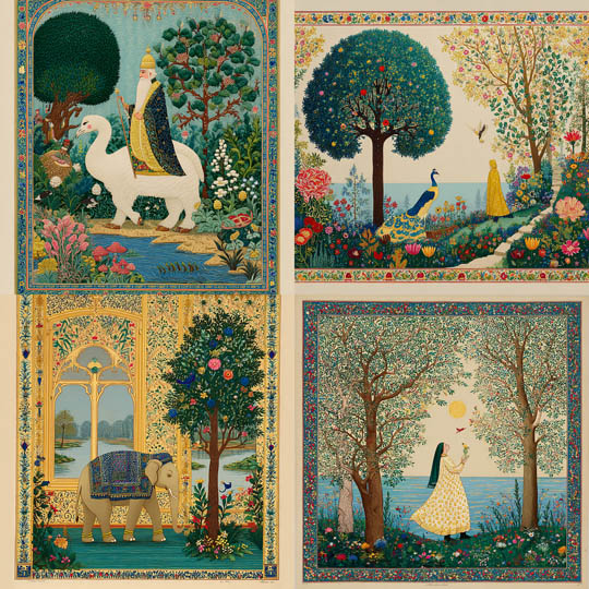 Persian Miniature Fantasy