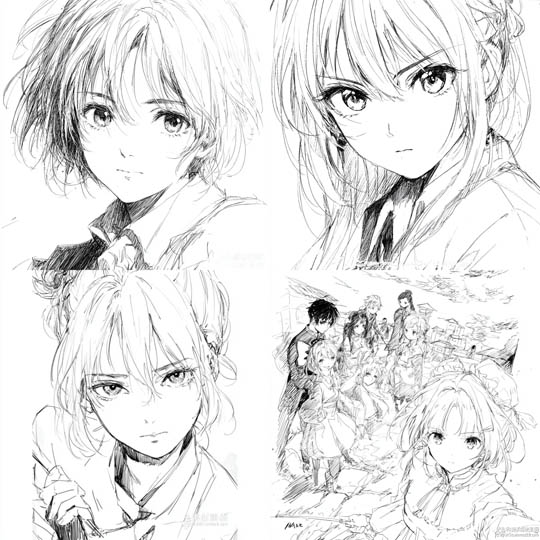 Manga Sketch Precision