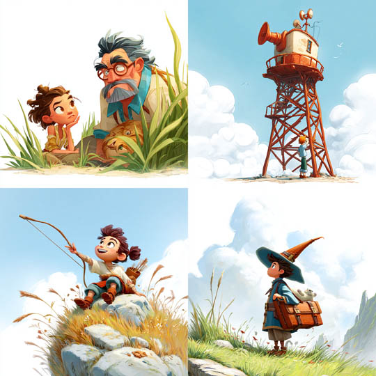 Storybook Adventure Illustration