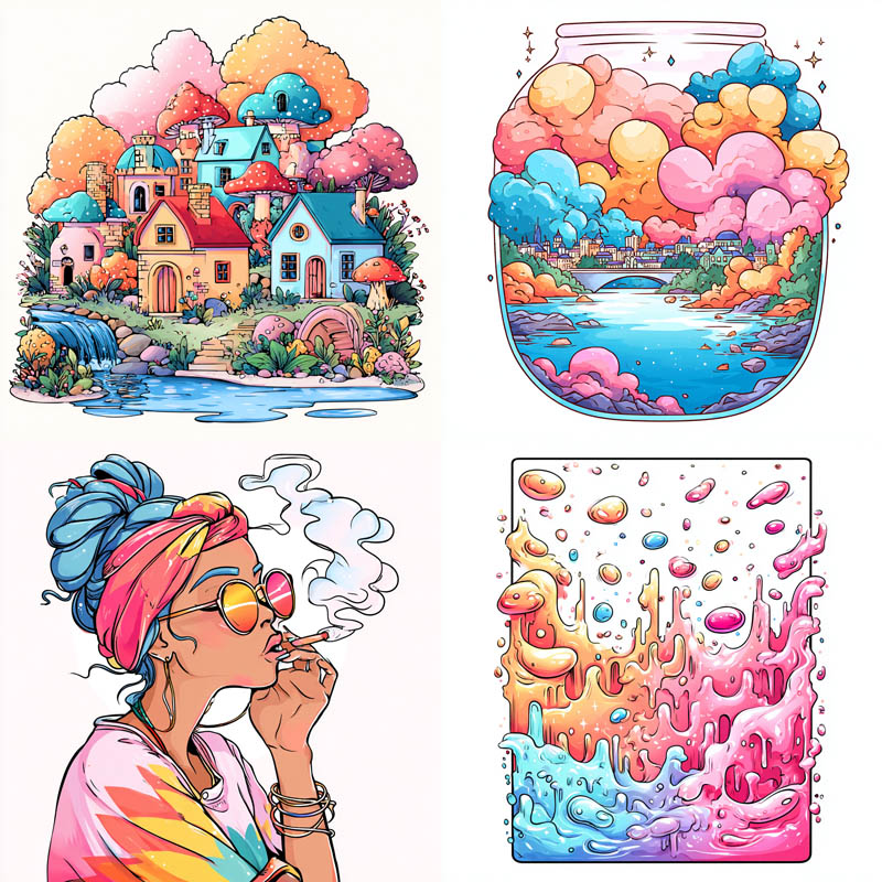 Pastel Whimsical Illustration