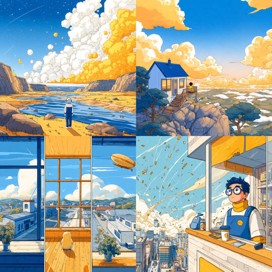 Clean Anime-Cel Illustrations