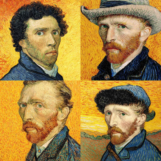 Van Gogh Post-Impressionist Portraiture