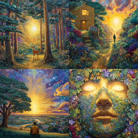 Mystic Sunlit Realism