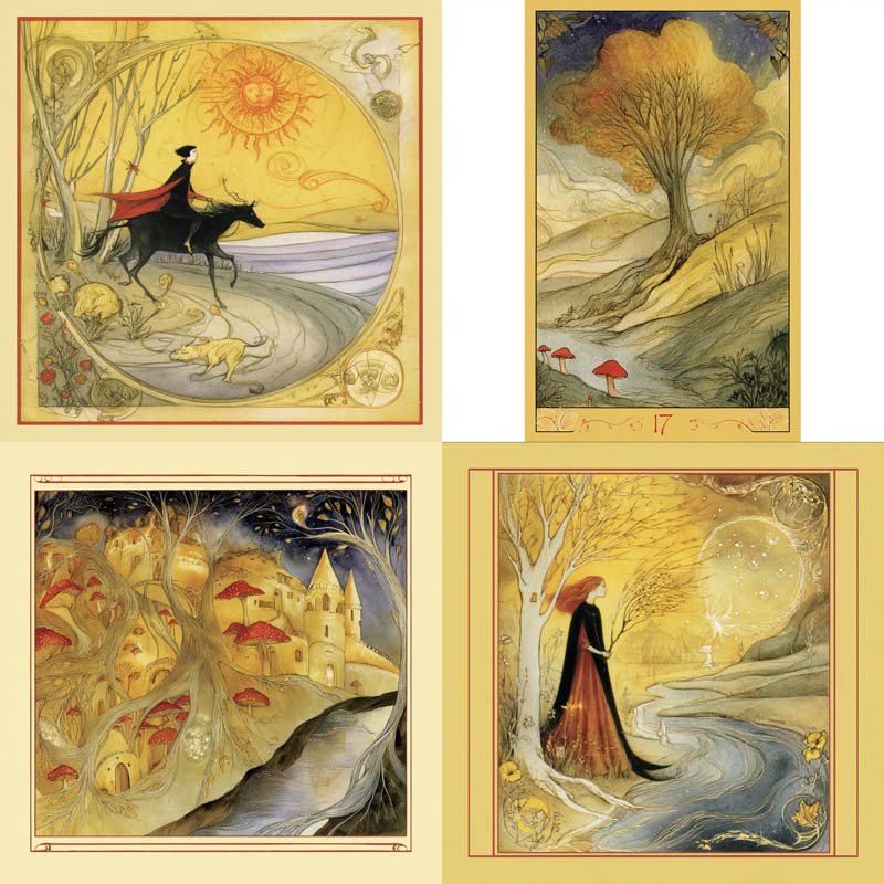 Art Nouveau Fantasy Illustration