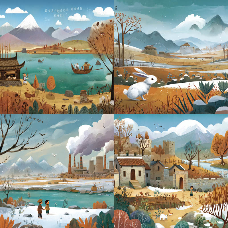 Pastoral Eastern Landscapes