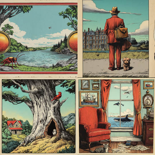 Illustrated Vintage Storybook